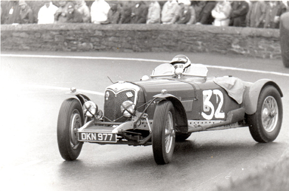 James Hunt in 1937 Riley