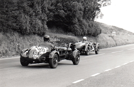 Heading towards Signpost Corner, Willaston Circuit